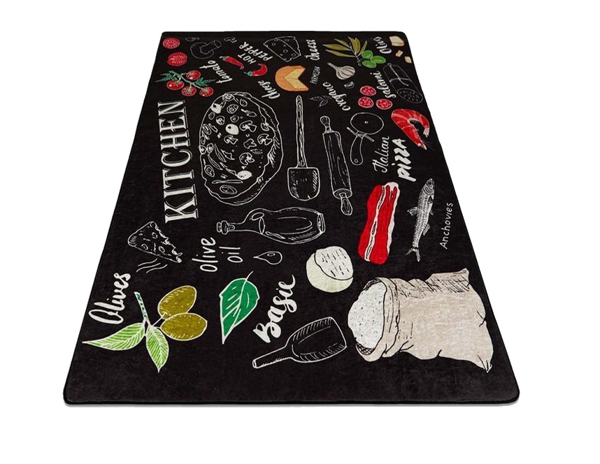 Covor Bucătărie Antiderapant Pizza Italiana Chilai - imagine 3