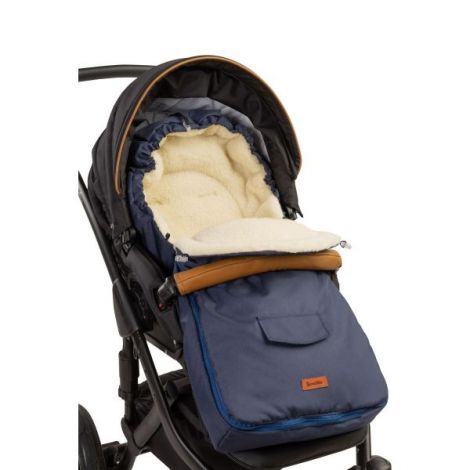 Sac Iarnă Sensillo cu Lână Navy - imagine 4