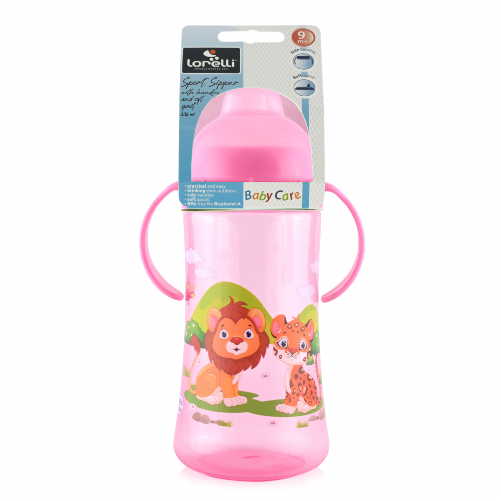 Cana Sport Lorelli 330ml Pink 9 luni+