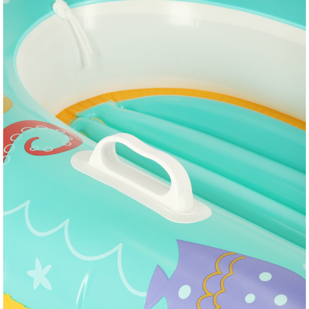 Barca gonflabila Ocean Animals Bestway, 119x79 cm - imagine 5