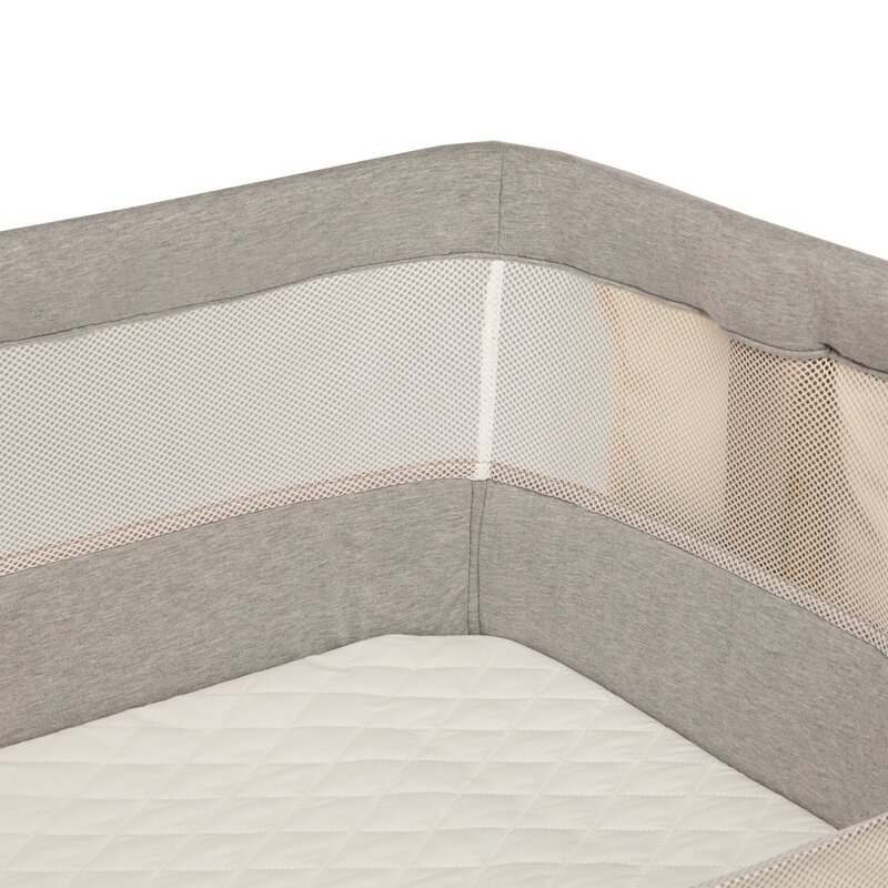 Patut Co-Sleeper Lionelo Leonie Grey Sand - imagine 5