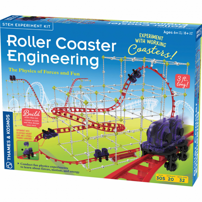 Kit STEM Inginerie Roller Coaster Thames & Kosmos