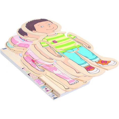 Puzzle Educativ Stratificat Corpul Uman Beleduc - imagine 3