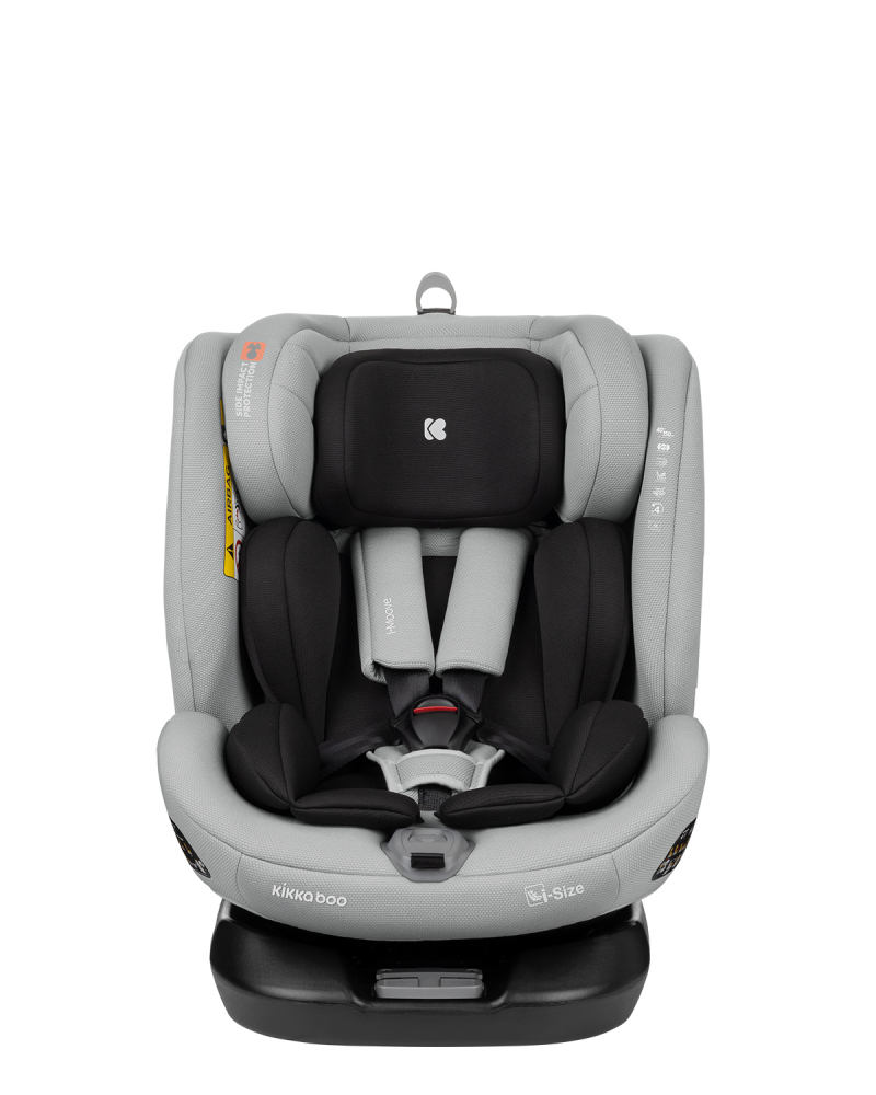 Scaun Auto Kikkaboo i-Moove Light Grey, 40-150 cm - imagine 6