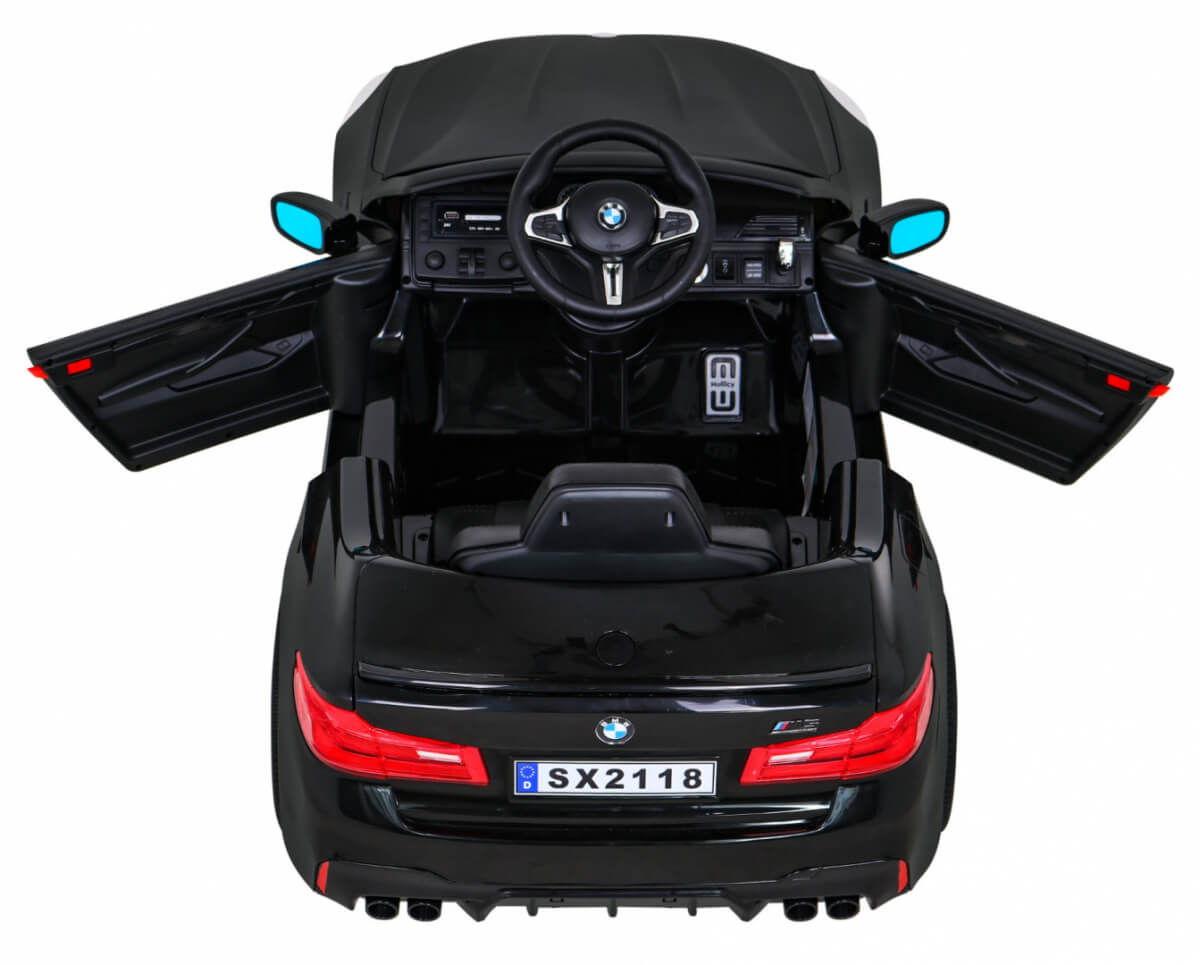 Masinuta Electrica BMW M5 F90 12V Negru | Autokids - imagine 5