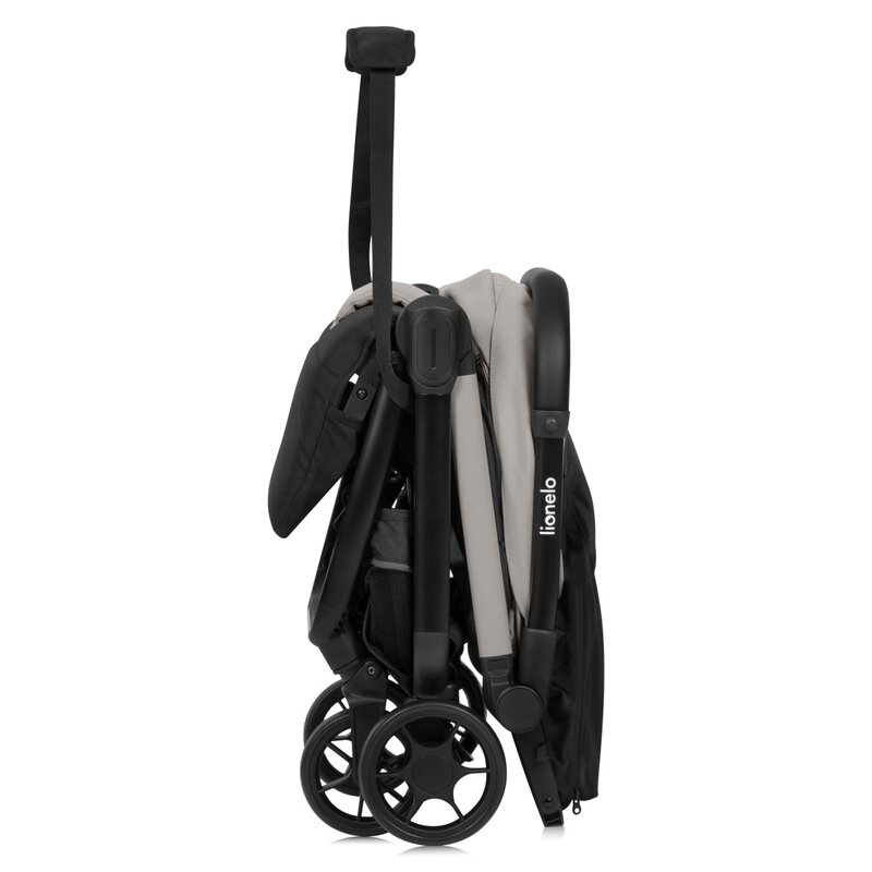 Carucior Lionelo Julie Air Bej | Pliere Compacta - imagine 4