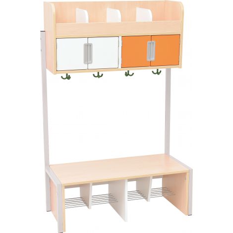 Vestiar Quadro Mic Moje Bambino, 4 Compartimente - imagine 2