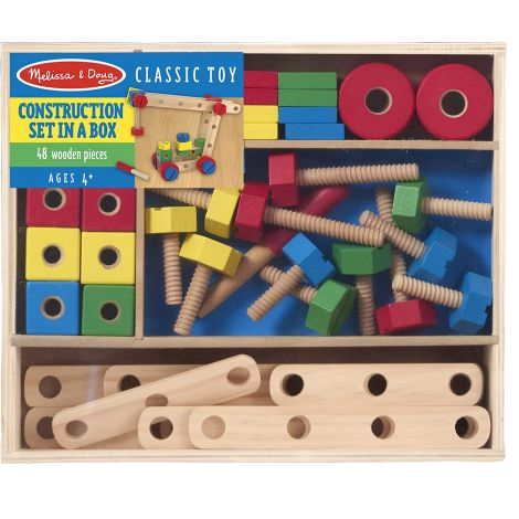 Set Construit Lemn Melissa&Doug - Abilități