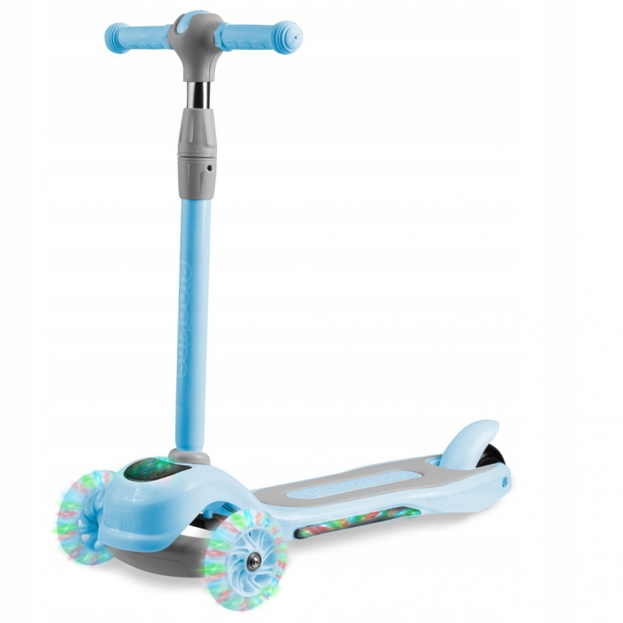 Trotineta Ricokids Piko Albastru | Roti LED, Reglabila