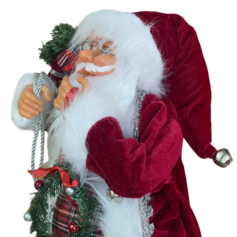 Moș Crăciun Procart 60cm - Decor Magique - imagine 2