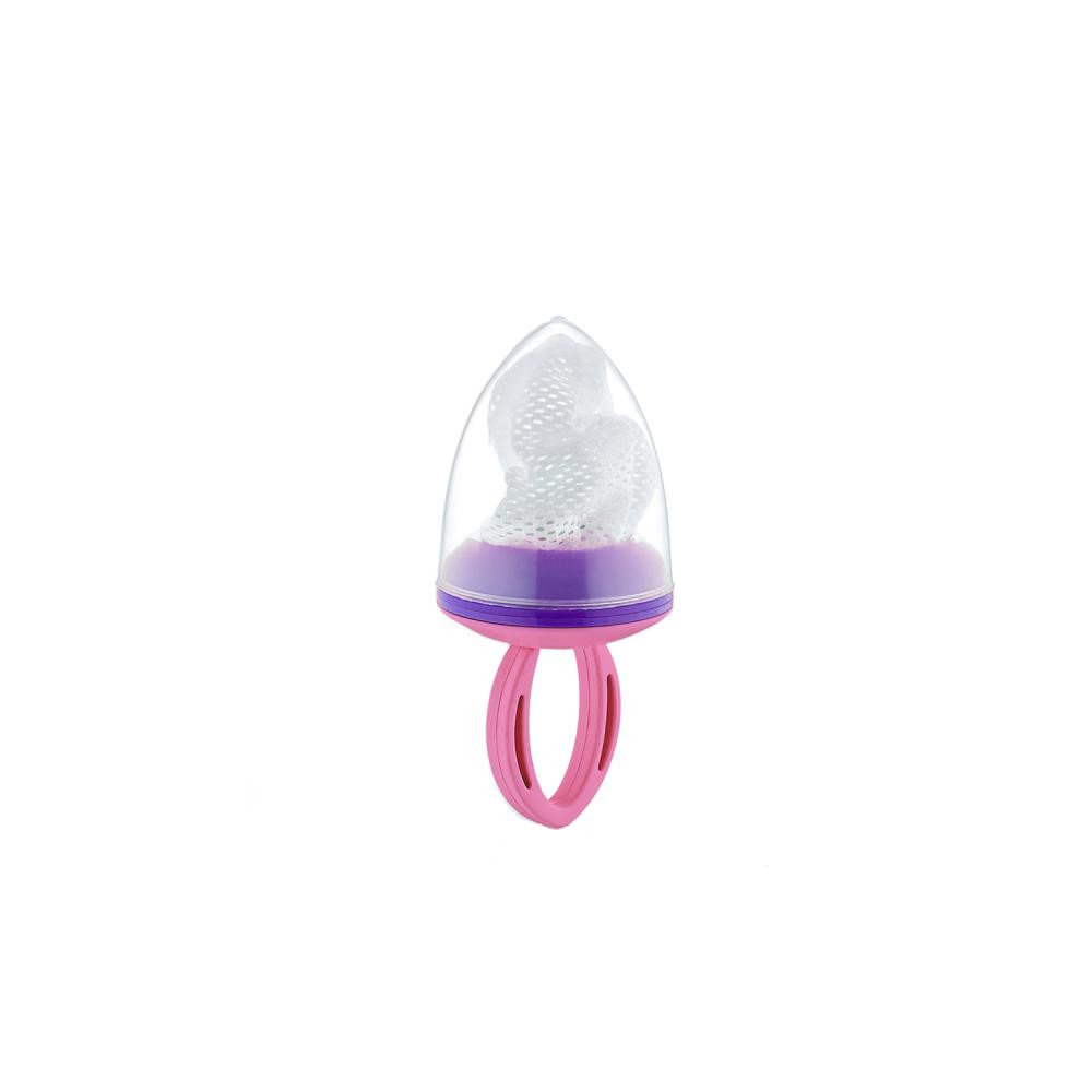 BabyJem Fruits Pink - Dispozitiv sigur pentru diversificare - imagine 2