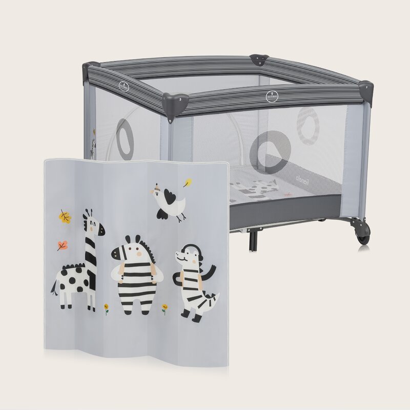 Tarc Joaca Lionelo Bonnie, 100x100 cm, Gri - imagine 7
