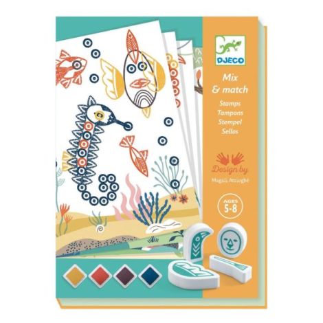 Stampile Djeco Animale - Creativitate Nesfârșită