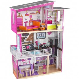 Casuta pentru papusi Luxury Kidkraft cu Lumini si Sunete