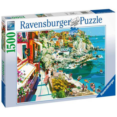 Puzzle Ravensburger Cinque Terre 1500 piese - imagine 3