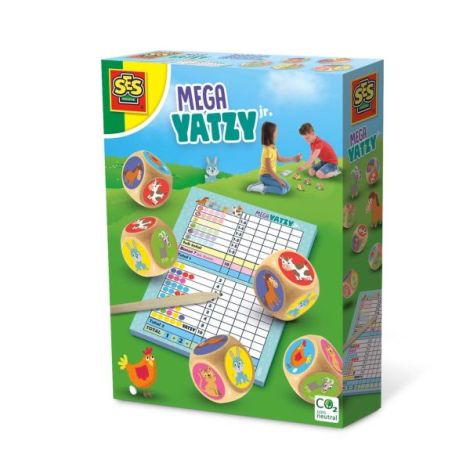 Mega Yatzy Junior Ses Creative - Joc Familiar