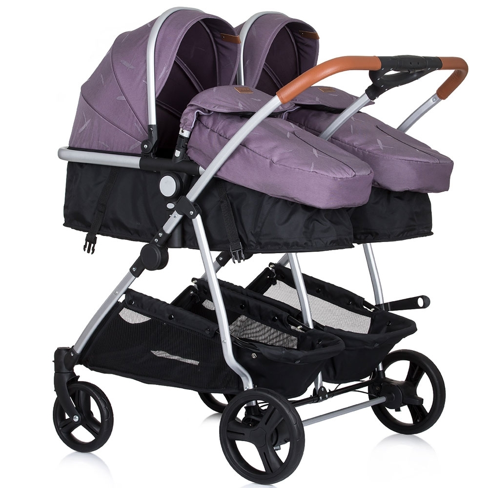 Carucior Gemeni Chipolino Duo Smart 2 in 1, Lilac