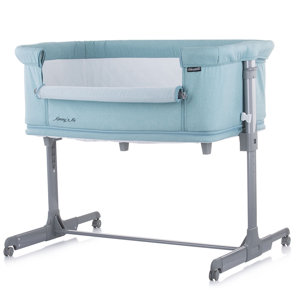 Patut Co-Sleeper Chipolino Mommy n Me Blue Mint - imagine 3