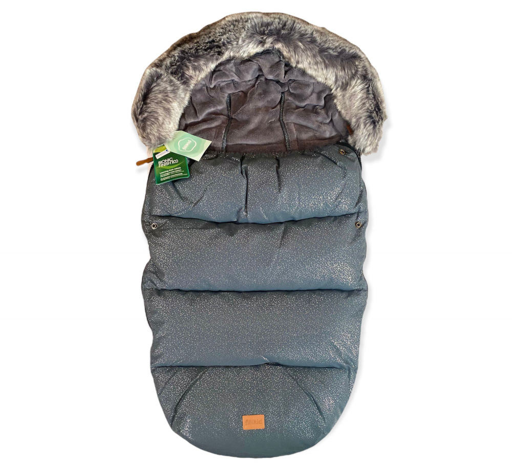 Sac iarnă Fillikid cu blană detașabilă - imagine 2