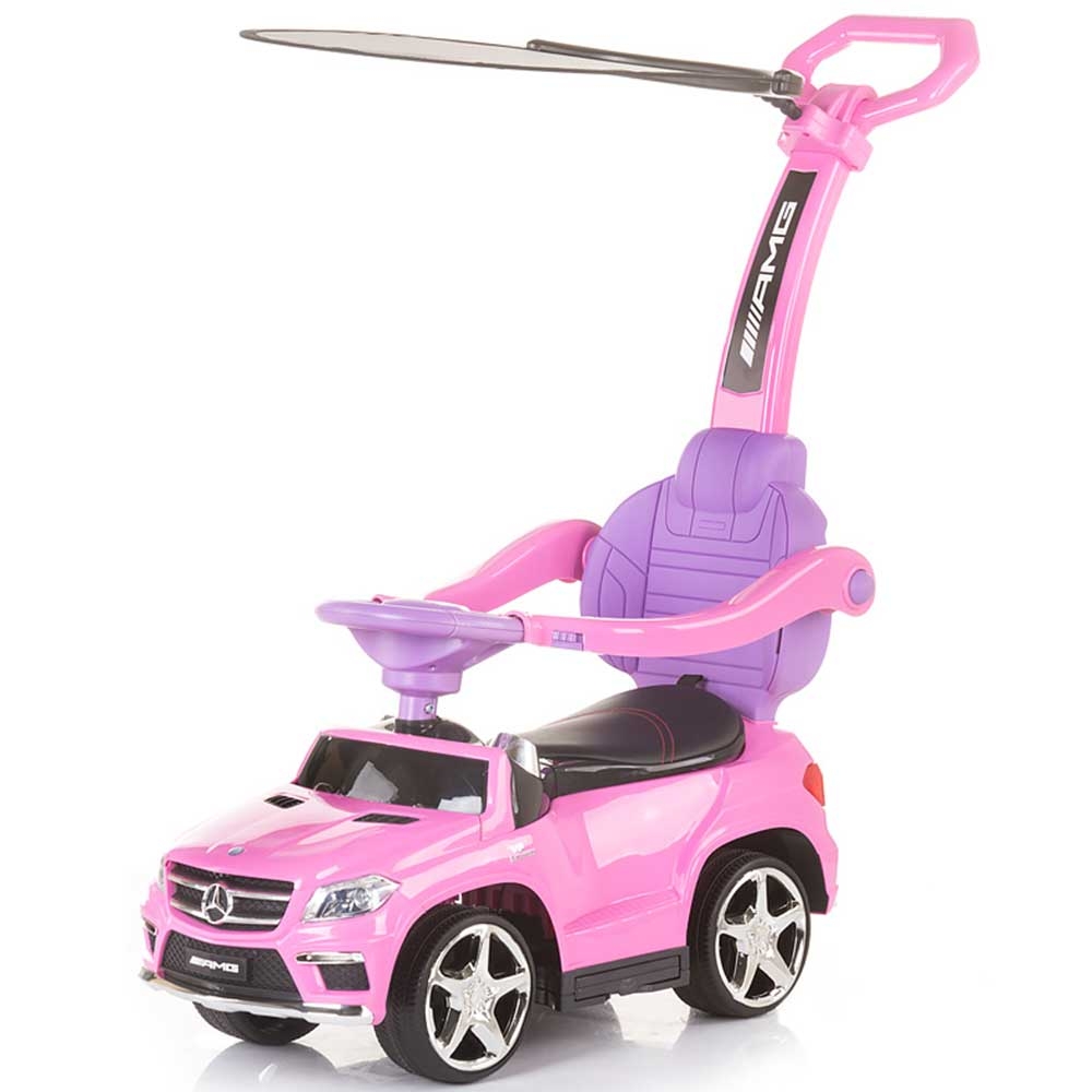 Mașinuță Chipolino Mercedes GL63 AMG Pink cu Copertină - imagine 6