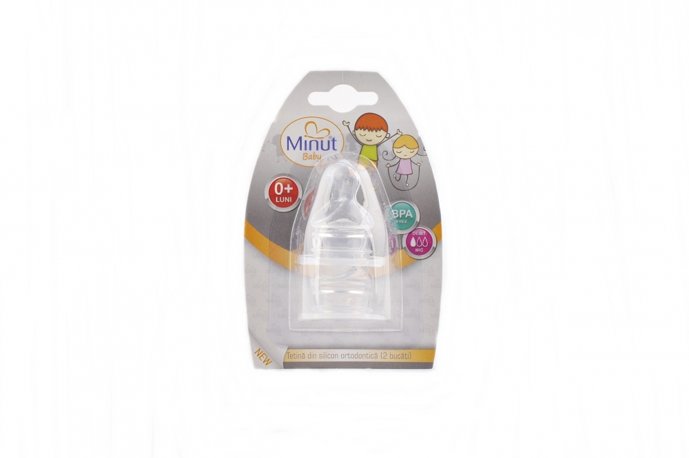 Set 2 Tetine Ortopedice Minut Baby 0+