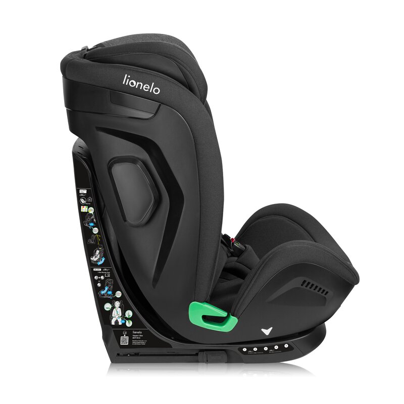 Scaun Auto Lionelo Harper i-Size cu ISOFIX Gri