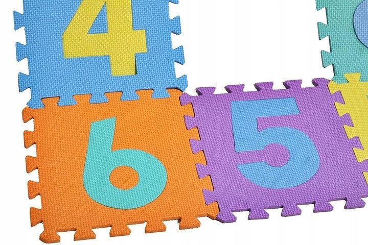 Covor Puzzle Spuma Cifre Malplay - imagine 9