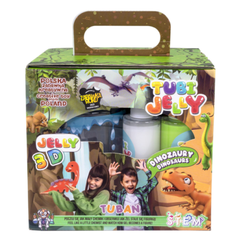 Tuban Tubi Jelly Dinozauri - Set Creativ 3D - imagine 7