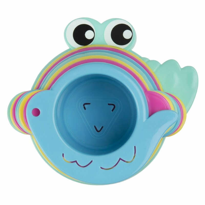 Jucărie de baie Playgro Croc Cups, 8 piese - imagine 2