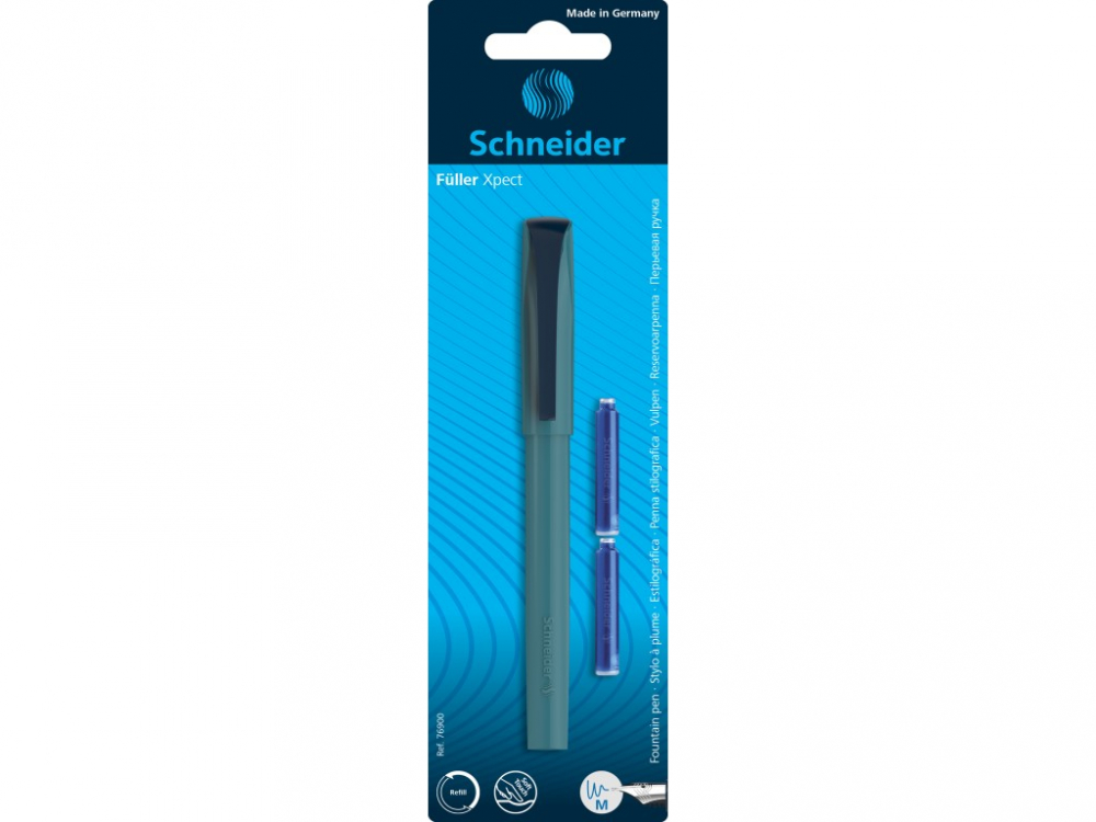 Stilou Schneider Xpect Vivaz + 2 patroane, verde