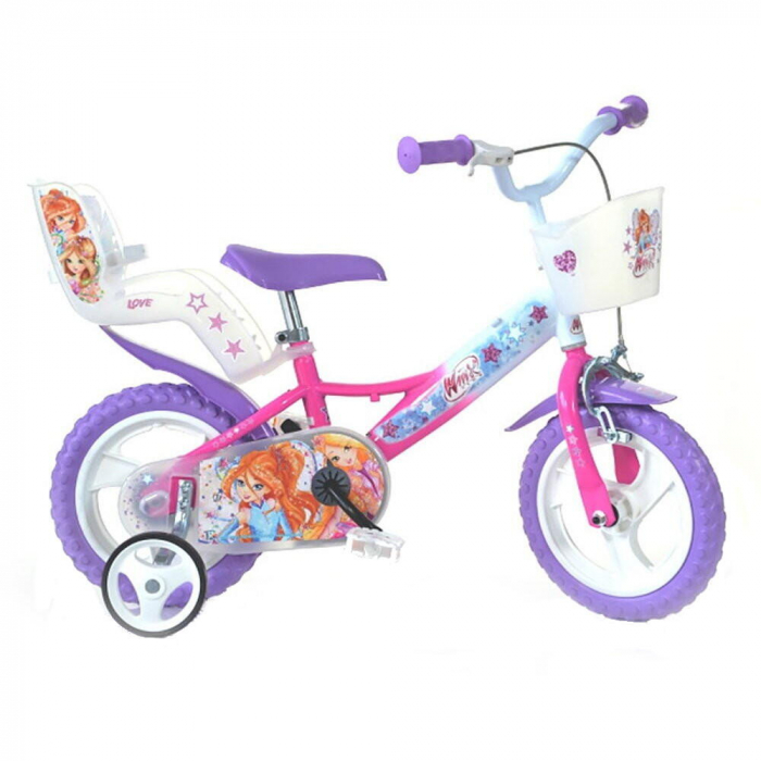 Bicicleta Winx 12" Dino Bikes 3-4 Ani