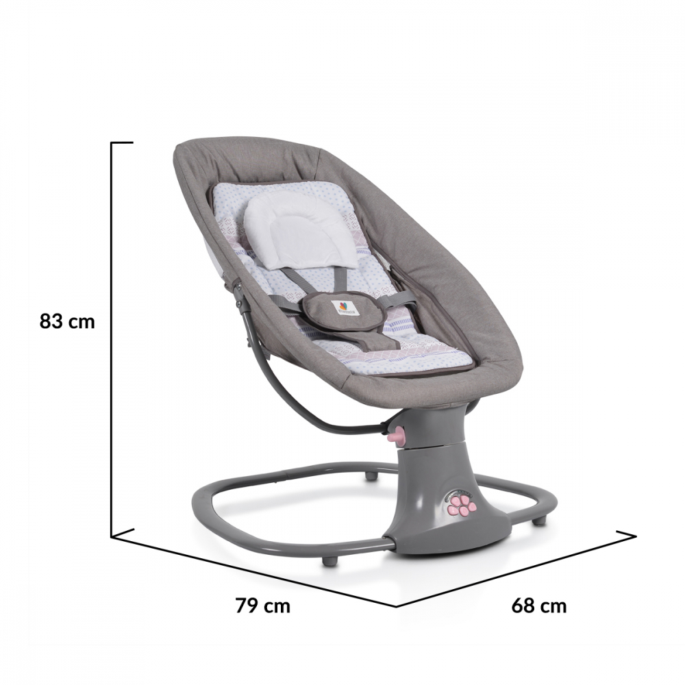 Leagan Electric Cangaroo Axel Pink, cu Telecomanda - imagine 8