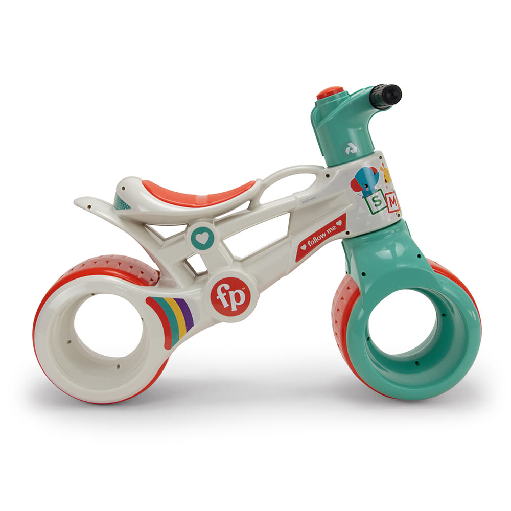 Motocicleta Injusa Fisher Price Rayo Alb Verde 18m+