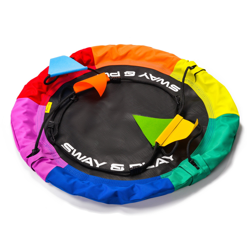 Leagan Rotund Cuib Barza Meteor 110cm Multicolor - imagine 2