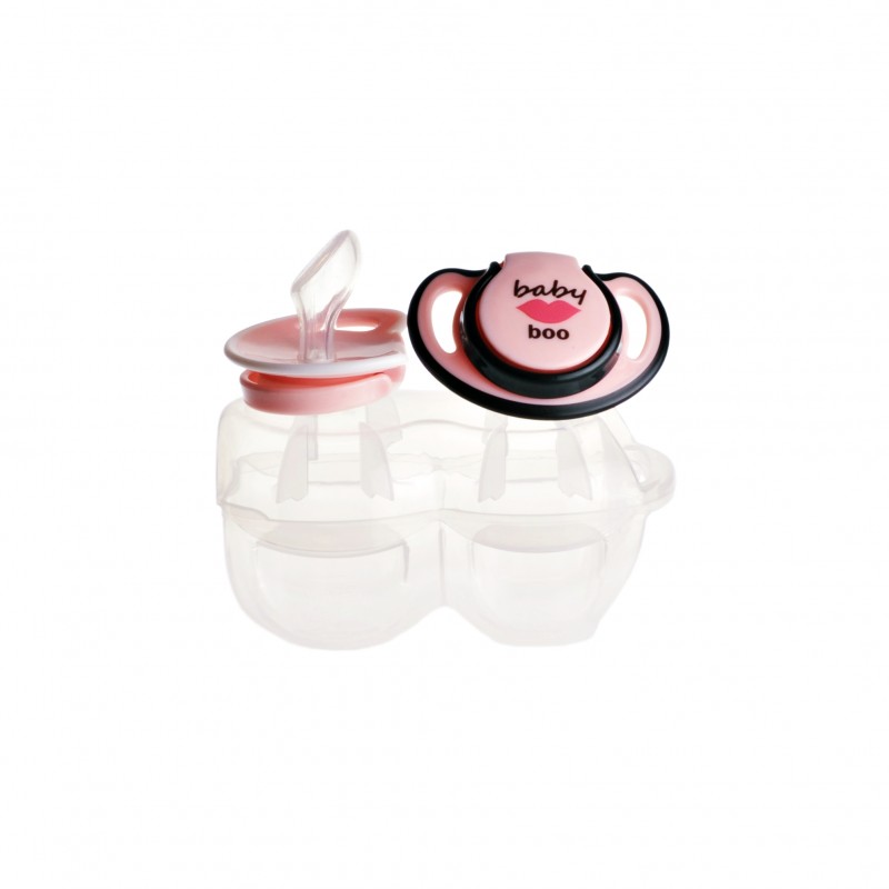 Set 2 Suzete Ortodontice Minut Baby + Cutie Sterilizare - imagine 4