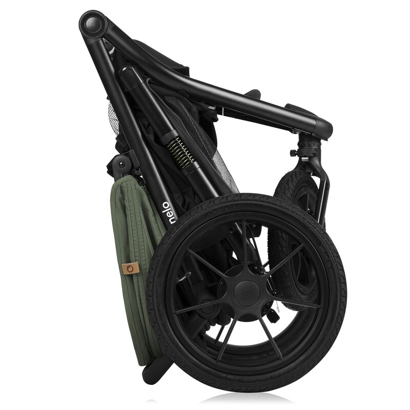 Carucior Sport Lionelo Azura, Pliabil, Verde - imagine 3