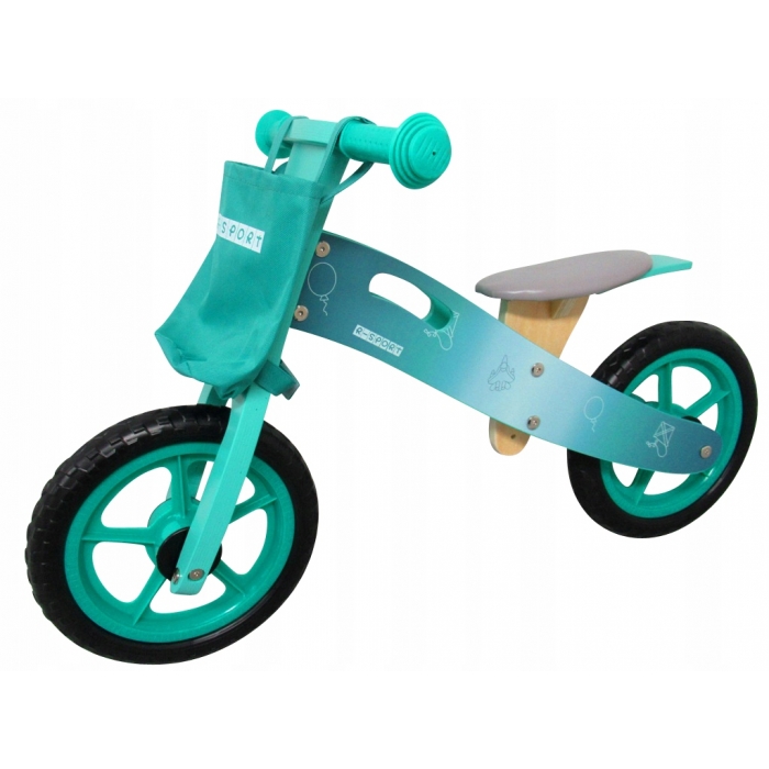 Bicicleta fără pedale R-Sport Turcoaz, 2-5 Ani - imagine 2