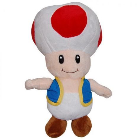 Plus Toad Super Mario 30cm, Jucărie Moale | Play by play