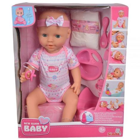 Papusa Simba New Born 43cm cu Accesorii - imagine 10