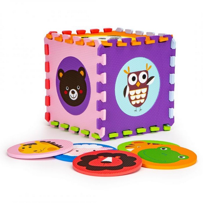 Salteluta Educationala Ecotoys cu Animale - imagine 2