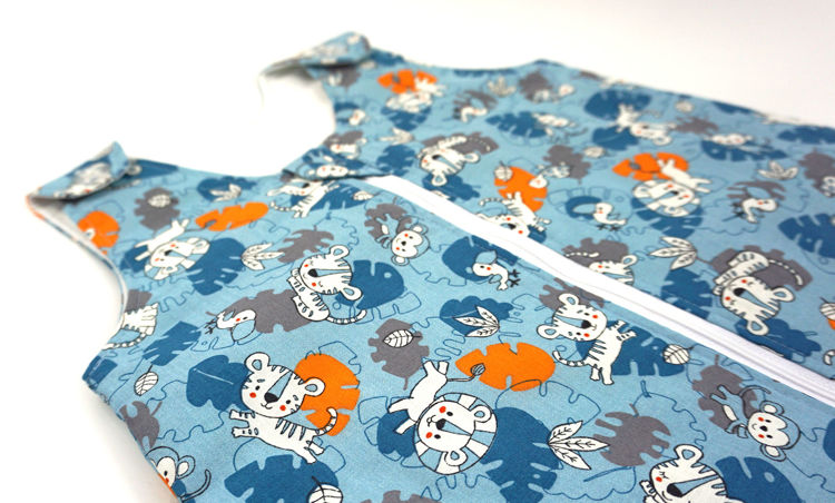 Sac de dormit vara Tiger Jungle 60 cm - Kids Decor - imagine 2