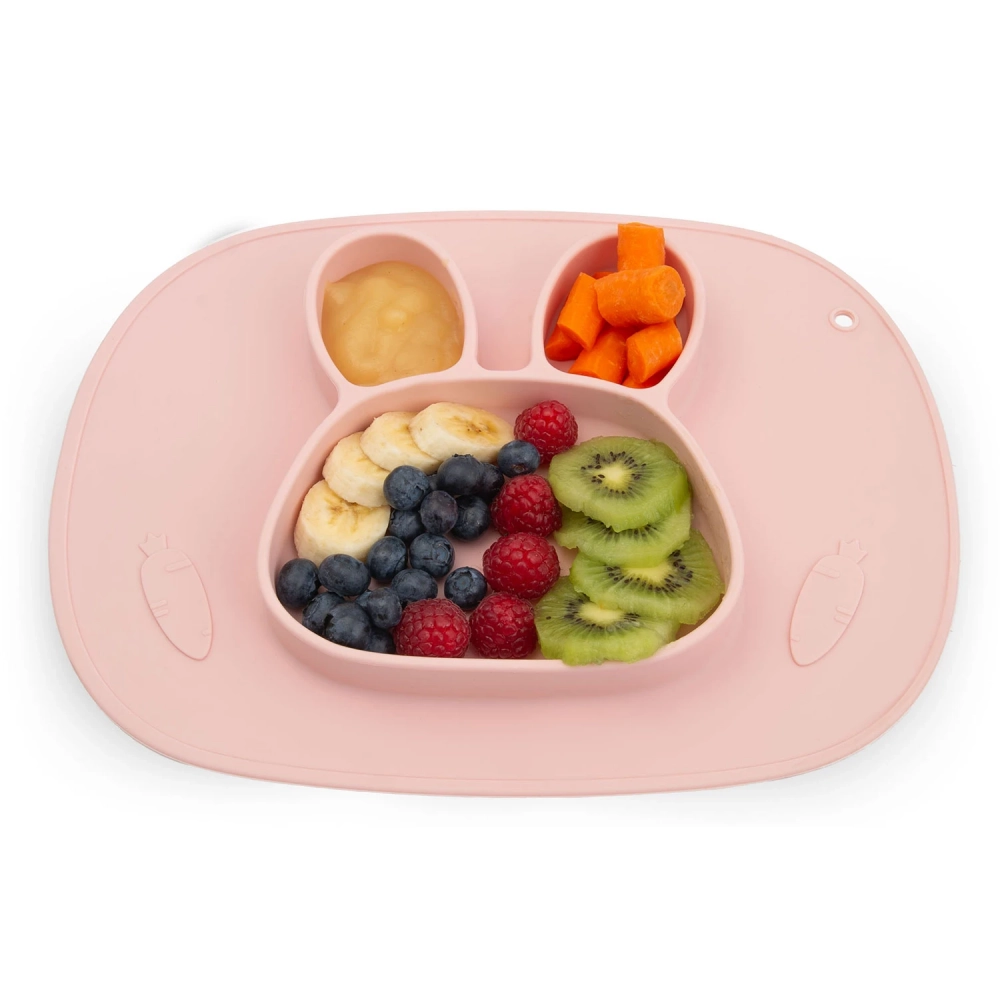 Farfurie Silicon Ricokids Iepuras Anti-Varcare