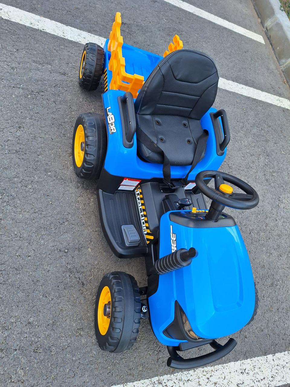 Tractor Electric Copii 12V cu Remorcă Autokids - imagine 2