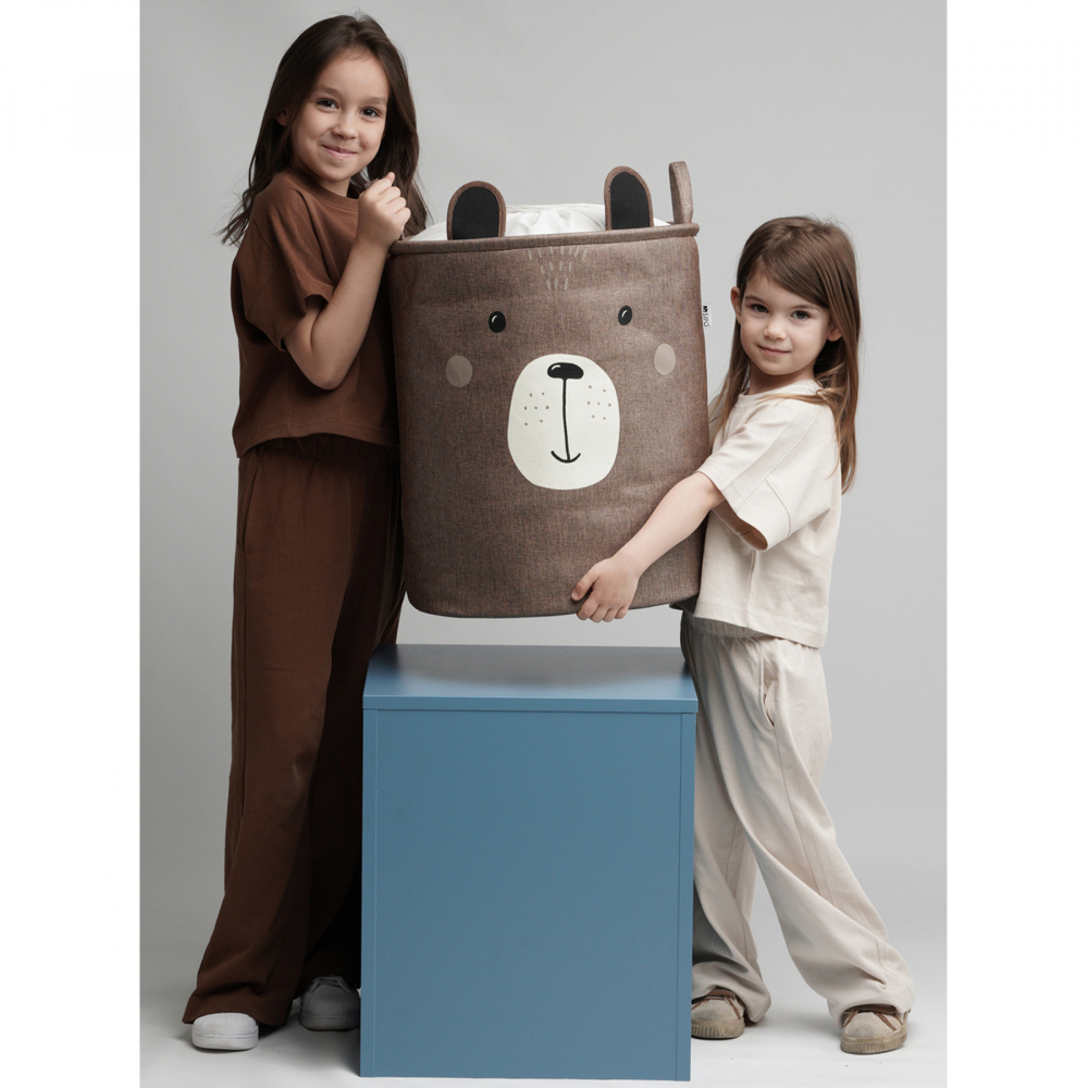 Cos Pliabil Sipo Jucării Brown Bear Premium XL - imagine 3