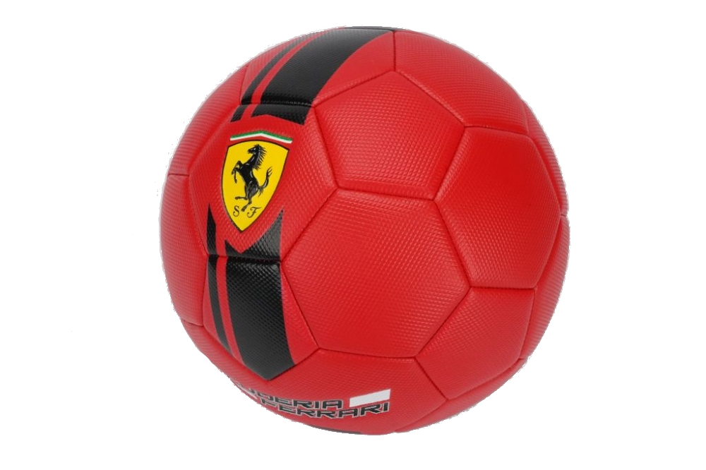 Minge Fotbal Ferrari Marimea 5, Rosu, PVC, Mesuca - imagine 11