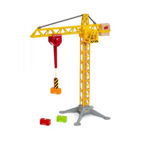 Macara Construcții Brio cu Lumini și Funcționare Manuală - imagine 8