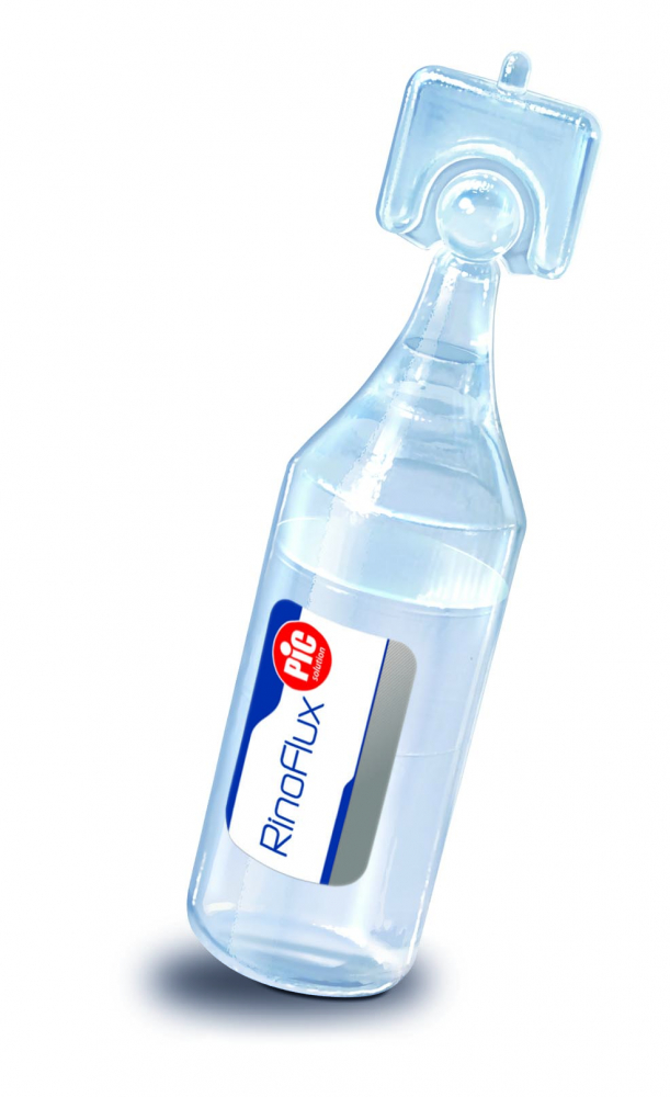 Ser fiziologic RinoFlux 0,9% | 20 fiole PIC Solution - imagine 2
