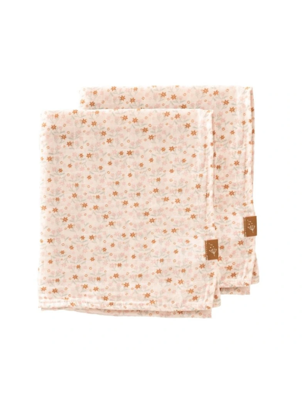 Set 2 Museline Fresk Garden Flowers | Delicate - imagine 3