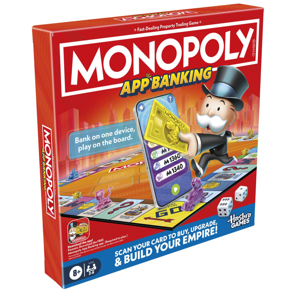 Monopoly App Banking Hasbro - Joc Modern