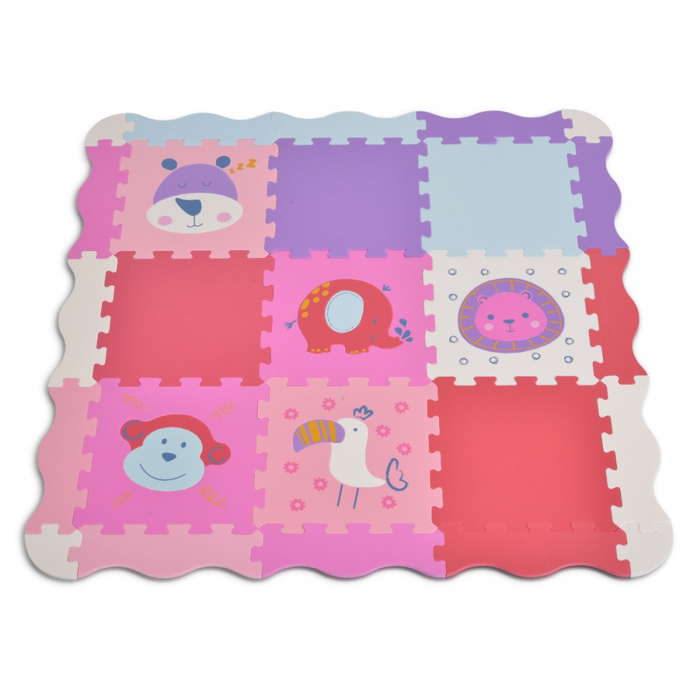 Moni Covoras Puzzle Animals 9 piese spuma - imagine 3